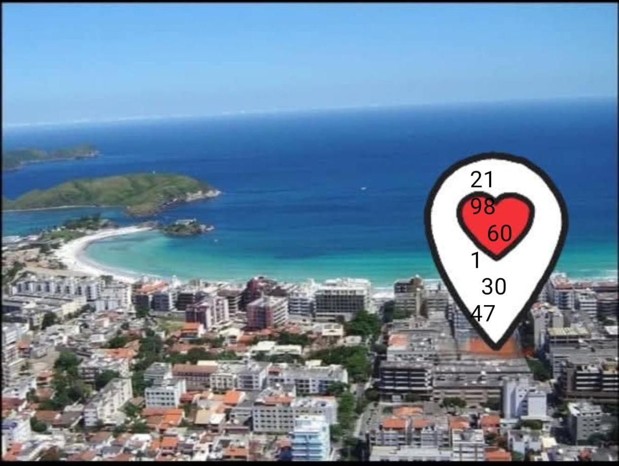 Apartamento Temporada Praia Do Forte, Cabo Frio, Rj Exteriör bild